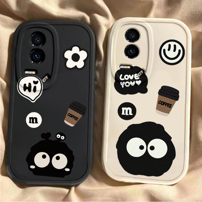 适用荣耀GT手机壳全包防摔AMG-AN00搞怪个性创意HONOR新款男女硅胶软壳honorgt保护套华为简约可爱咖啡煤球