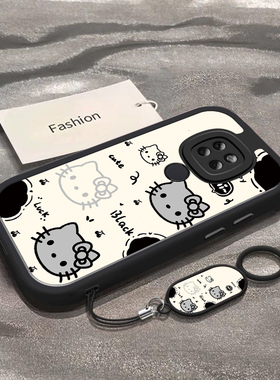 适用于华为Mate20手机壳华为Mate20Pro新款HMA-AL00全包防摔保护套Mate20x男女款黑白凯蒂猫头ins风专用外壳