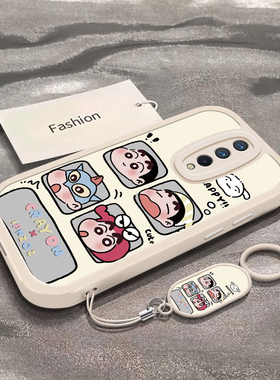 四宫格小新适用于一加8手机壳1+8T新款IN2020全包防摔保护套OnePlus8t男女款搞怪个性可爱卡通ins风专用外壳