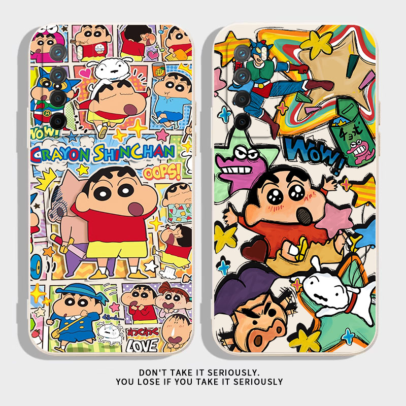 漫画小新适用于荣耀Play4手机壳Play4TPro新款TNNH-AN00全包防摔play4pro保护套4T可爱搞怪男女卡通专用外壳