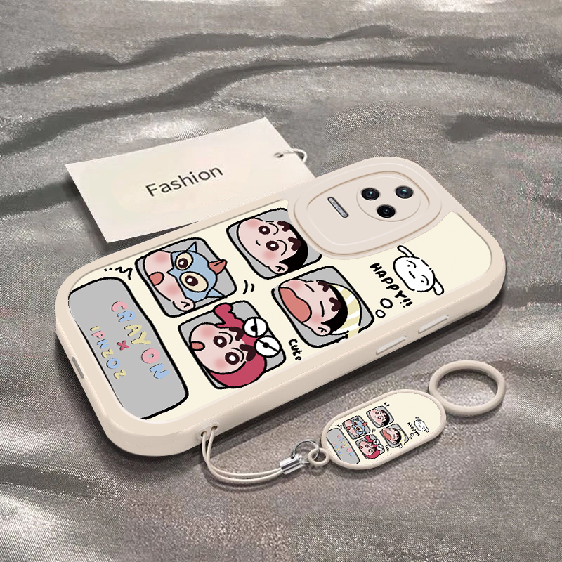 四宫格小新适用于红米K50Pro手机壳K50新款22011211C全包防摔保护套Redmik50电竞至尊版可爱男女款专用外壳