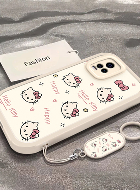 适用于vivoS7手机壳vivoS7e新款V2020A全包防摔保护套s7t男女款s7e活力版简约可爱彩色凯蒂猫头vivi专用外壳