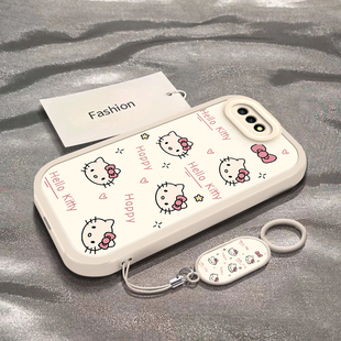 AL10全包防摔保护套honor男女款 COL 10i小众彩色凯蒂猫头ins风专用外壳 新款 适用于荣耀10手机壳荣耀10青春版