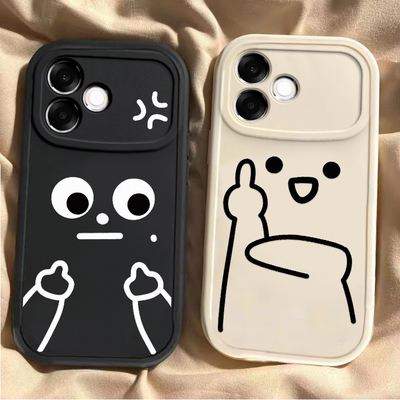 适用于OPPOA6SPro手机壳新款PMT110全包防摔国际友好手势保护套oppoa6spro网红男女款个性潮流ins风的外壳