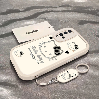 暗黑凯蒂猫适用于华为Nova5手机壳nova5i新款SEA-AL10全包防摔Nova5iPro保护套5Pro男女5Z可爱ins风专用外壳