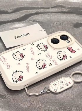 适用于vivoY37手机壳vivoY37Pro新款V2357A全包防摔VIVO保护套5G男女款vivi小清新彩色凯蒂猫头Y37m专用外壳