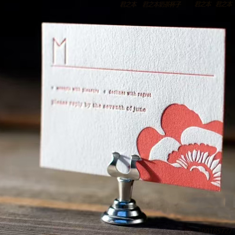 U形夹餐牌座不锈钢SUS304