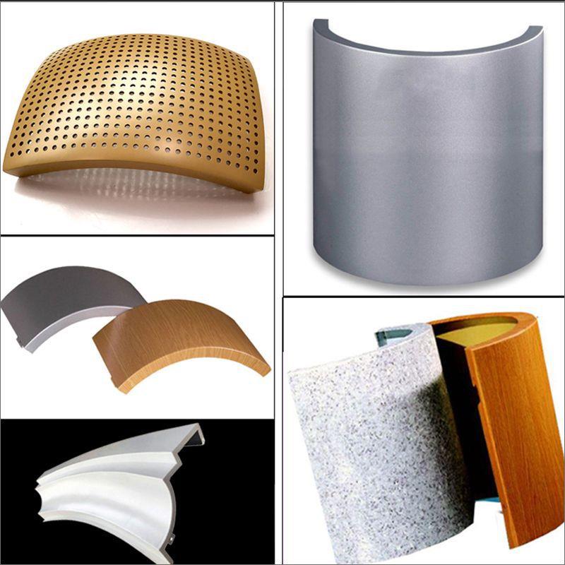 包柱铝单板氟碳双曲单曲弧形大堂包方柱圆柱包梁室内室外装饰铝板