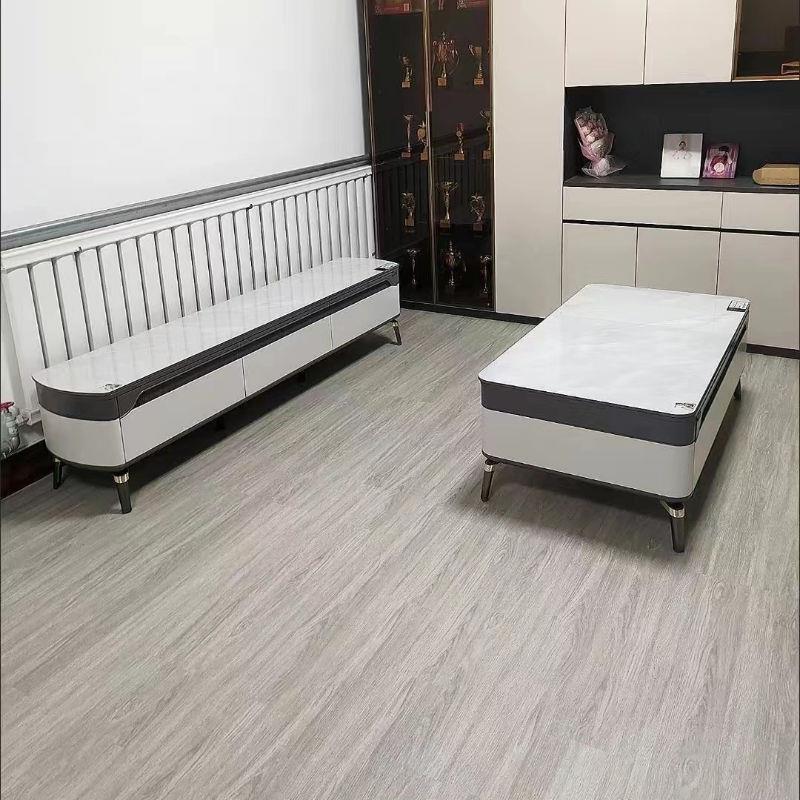 SPC锁扣地板仿木纹PVC加厚耐磨防水防火石塑自己铺石晶家用地板