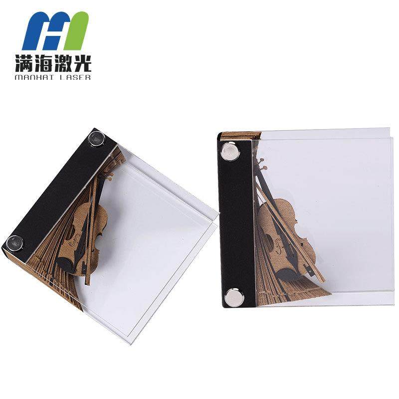 跨境热销小提琴模型3d便签纸创意纸雕纸品造型立体便签文创礼品