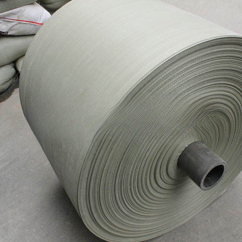 编织袋布卷打包卷单层卷筒缠绕带半成品布料筒料桶料蛇皮袋口袋包