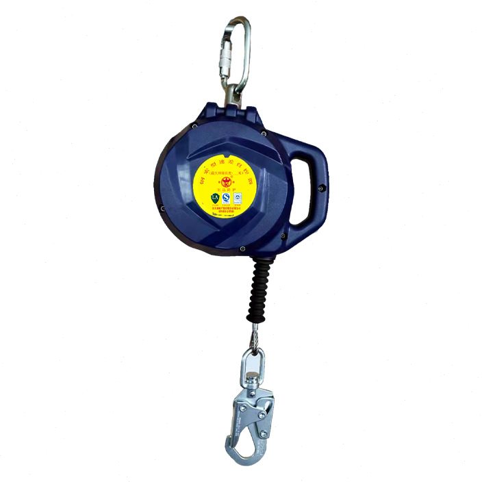 .防坠落自锁速差式自控器 织带式防坠器 空作业便携式工业防坠器