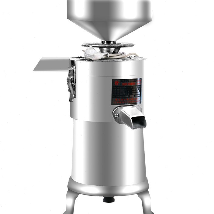 .豆浆机破壁机商业用浆渣分离电动石磨豆腐加工设备免过滤豆浆机