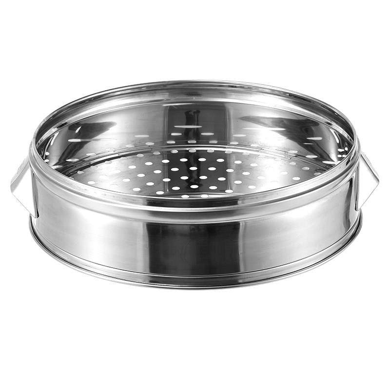 不锈钢蒸笼加深加厚条形蒸包子家用柴火灶蒸屉无磁全钢大蒸笼商用