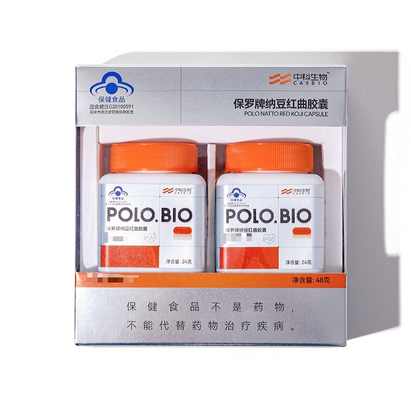 保罗生物牌纳豆红曲胶囊