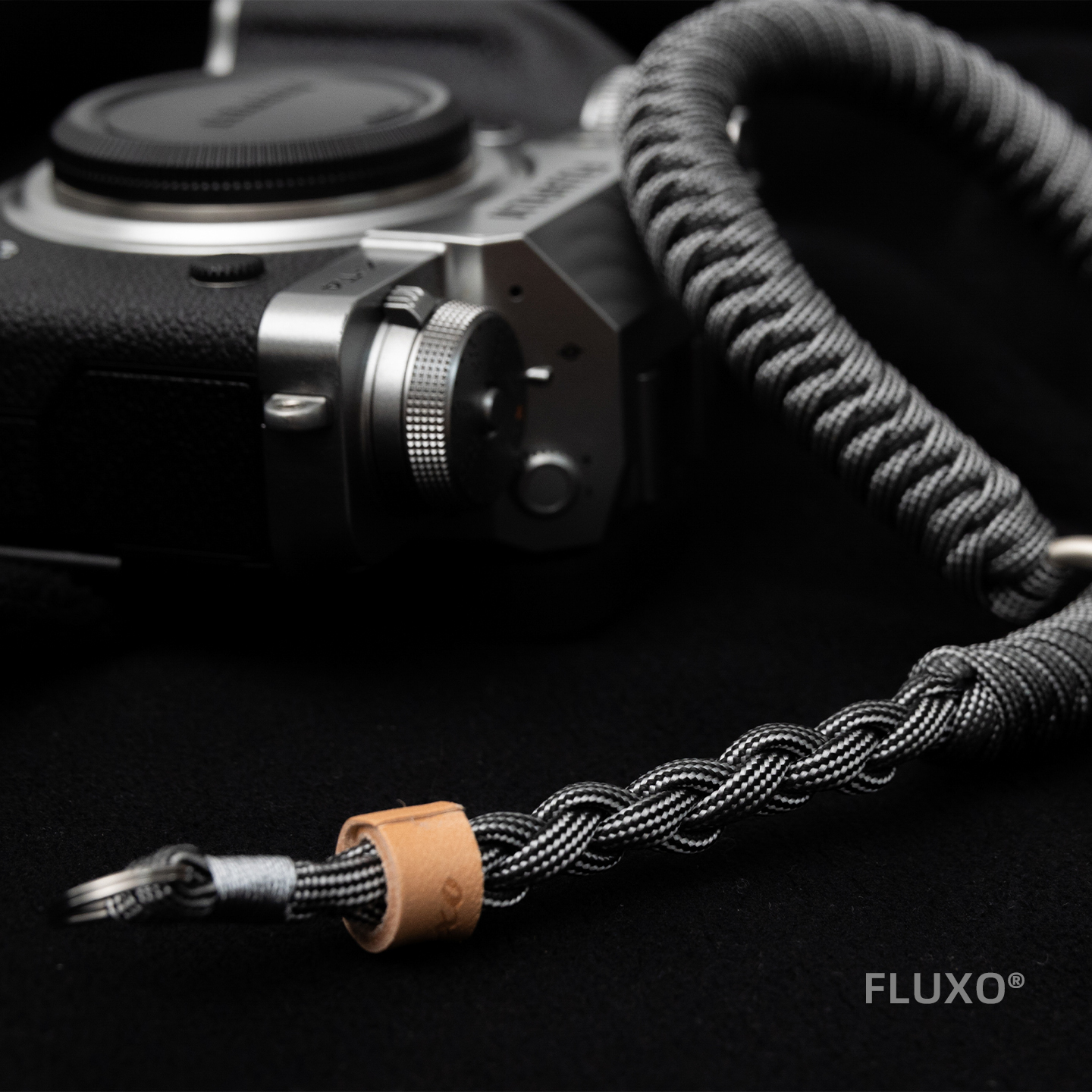 FLUXO编织绳腕带刻字diy名字富士