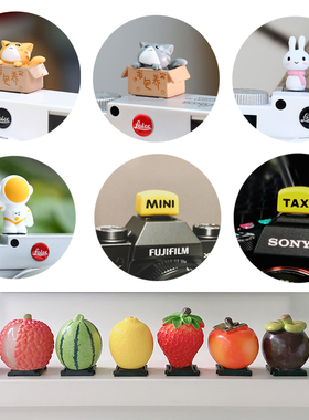 TAXI热靴保护盖闪光灯防尘盖卡通可爱微单反适用于佳能索尼康富士