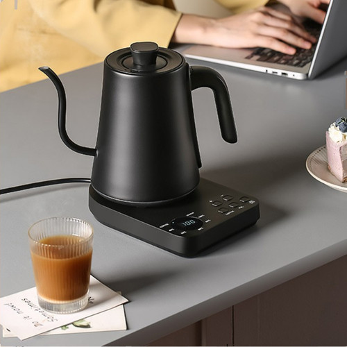 跨境智能恒温电水壶 220V110V手冲咖啡壶鹅颈壶Gooseneck Kettle