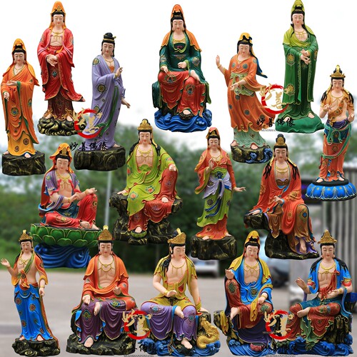 新款三十三观音神像树脂玻璃钢