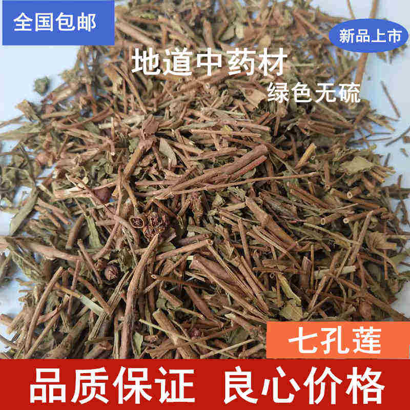 中药材七孔莲天香炉大香炉朝天罐仰天盅蜂窝草小金钟500g包邮天然