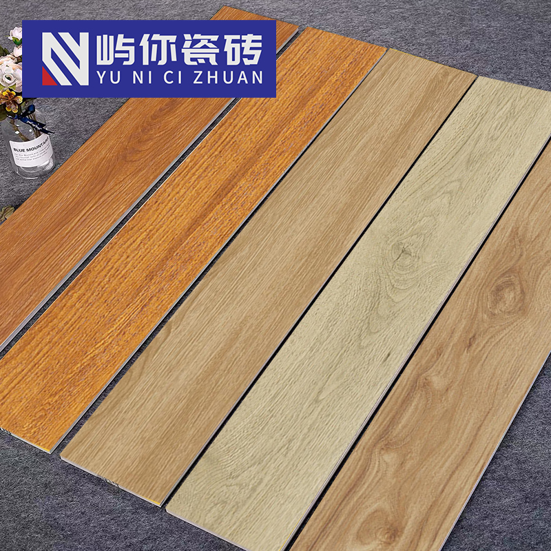 原边仿实木纹砖150X800北欧防滑瓷砖客厅卧室地板砖阳台复古仿古