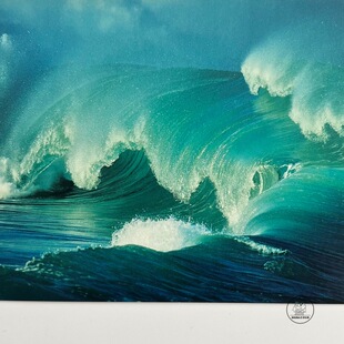 「SHUNA」Waves！德国原版摄影明信片 氛围感 海浪 汹涌澎湃