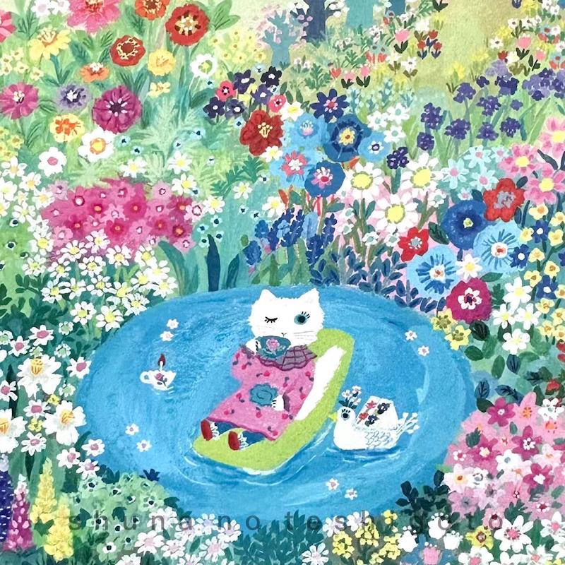 「SHUNA」猫咪们的奇幻世界 3 北岸由美日本原版插画明信片 现货