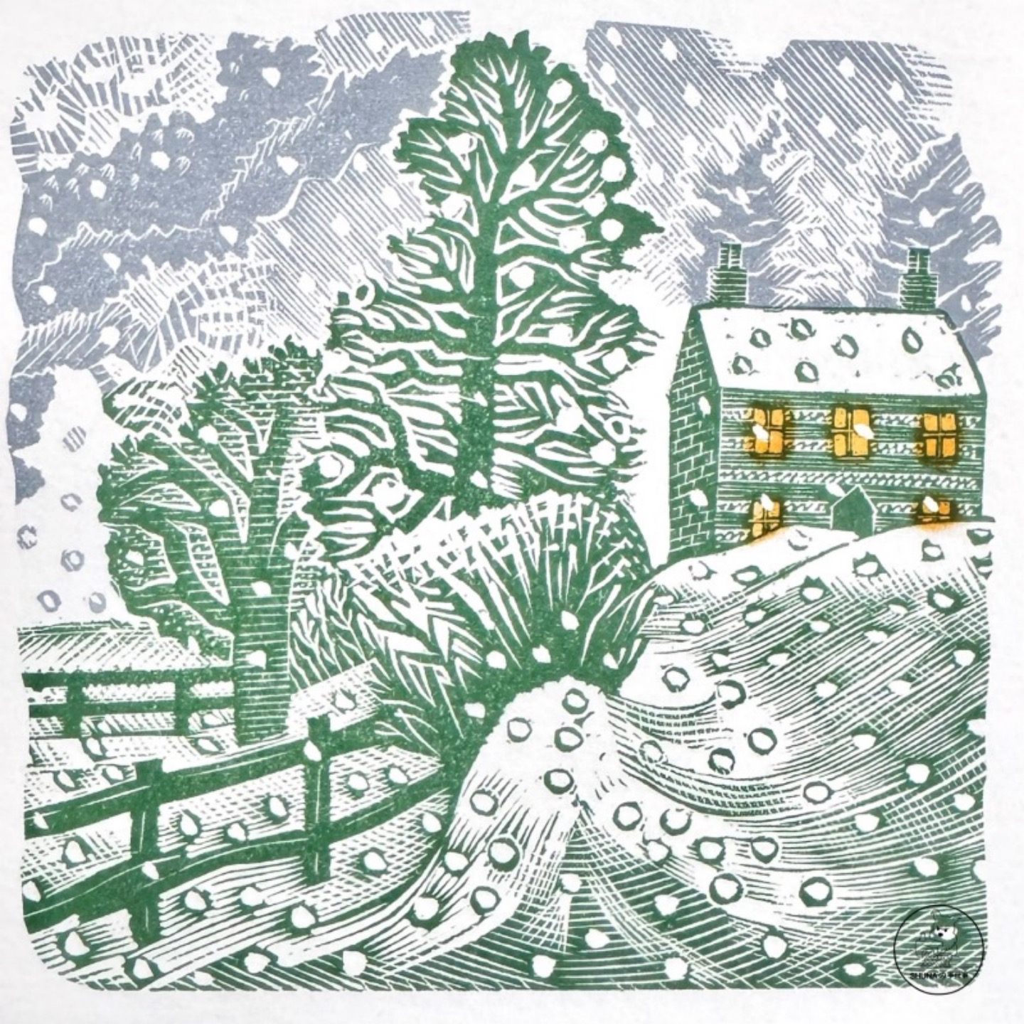 「SHUNA」在白雪时相会 新年意象名画英国VA博物馆原版圣诞贺卡