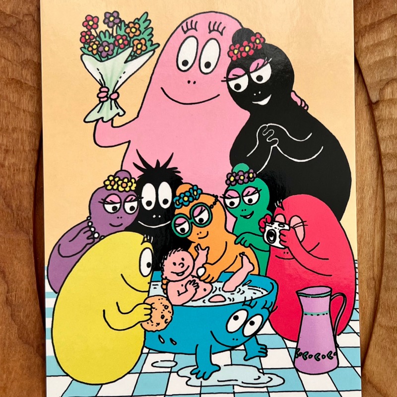 SHUNA巴巴爸爸明信片套装