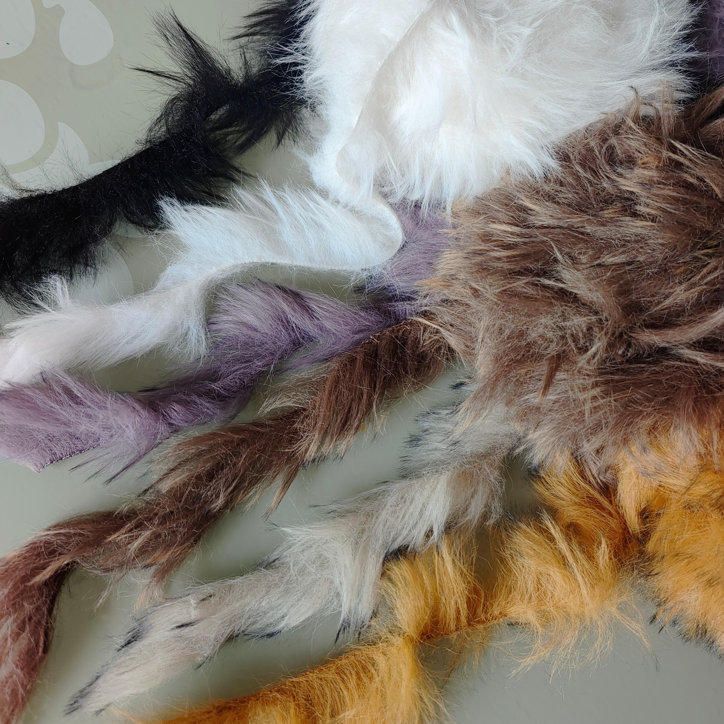 仿狐狸毛线100g长毛皮草纱线围巾DIY配线包包编织。黑色白色紫色,服饰配件/皮带/帽子/围巾,毛线,淘宝优惠券,粉丝福利购,淘宝优惠卷