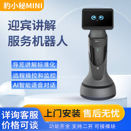 豹小秘mini迎宾服务接待机器人