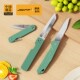 不锈钢折叠水果刀家用便携随身小刀高档锋利削皮刀二合一宿舍刀具