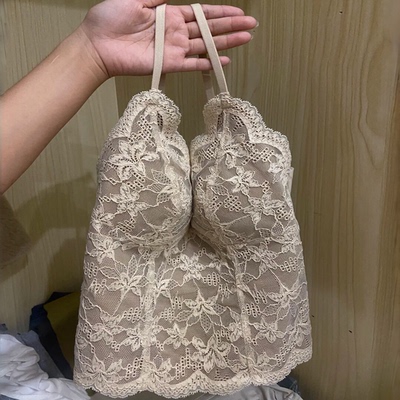 蕾丝吊带背心女保暖内衣带胸垫一体2025新款秋冬内搭可外穿打底衫