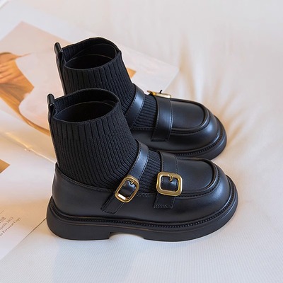 女童鞋子小皮鞋秋款2025新款洋气