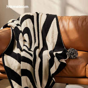 时髦爱心沙发针织毯空调毯子午睡盖毯盖腿单人披肩毛毯装 饰床尾毯