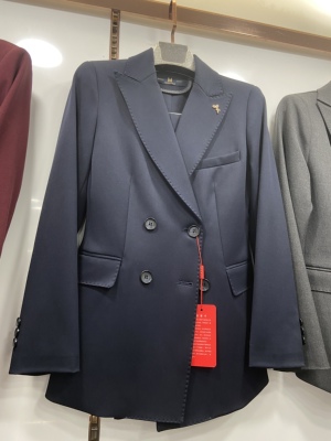 职业装高端双排扣女士西装白领套装春秋时尚气质正装工装西服郑州