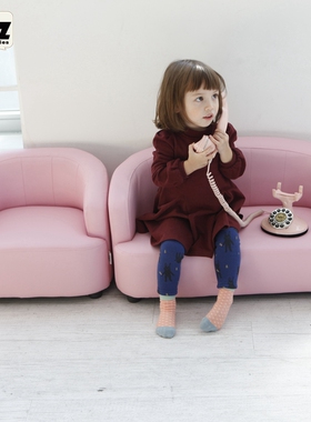 韩国IIZZ正品宝宝沙发椅NANA单人双人学习早教1-4岁幼儿小沙发