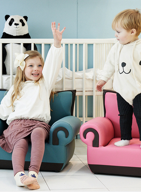 韩国IIZZ正品儿童沙发椅KOKO宝宝单人双人学习娱乐多功能小沙发