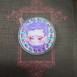 JOJO的奇妙冒险多比欧/托比欧亚克力半透明徽章同人代理