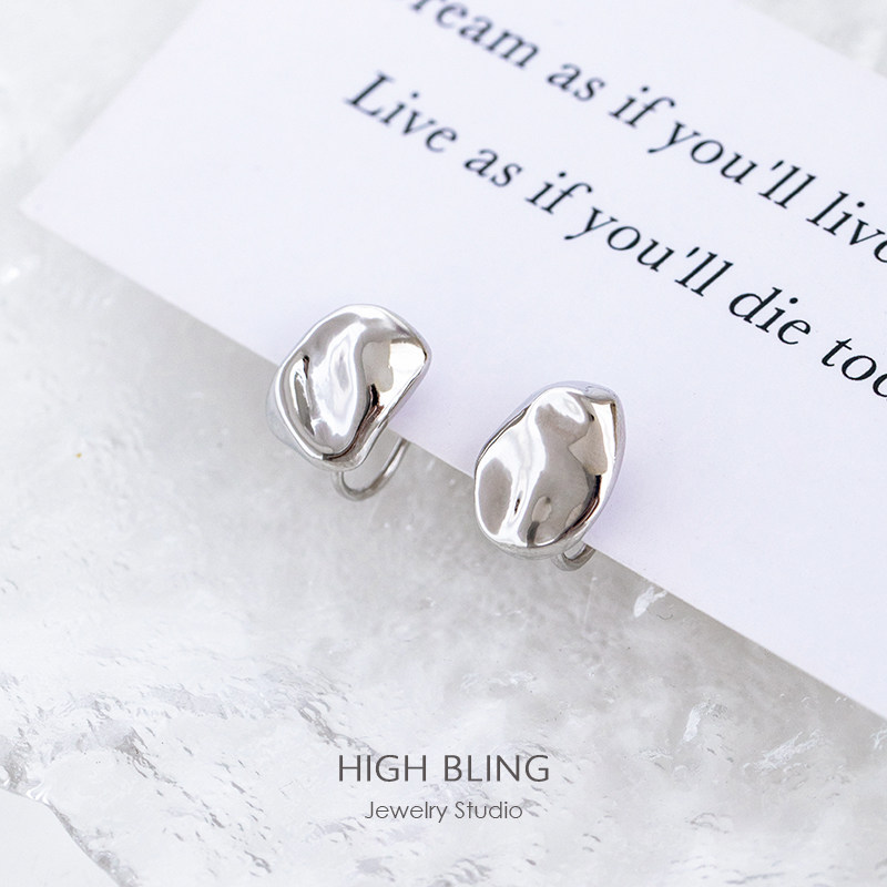 时髦不规则几何银豆豆耳饰无耳洞女硅胶蚊香盘耳夹冷淡风高级感,饰品/流行首饰/时尚饰品新,耳夹,淘宝优惠券,粉丝福利购,淘宝优惠卷