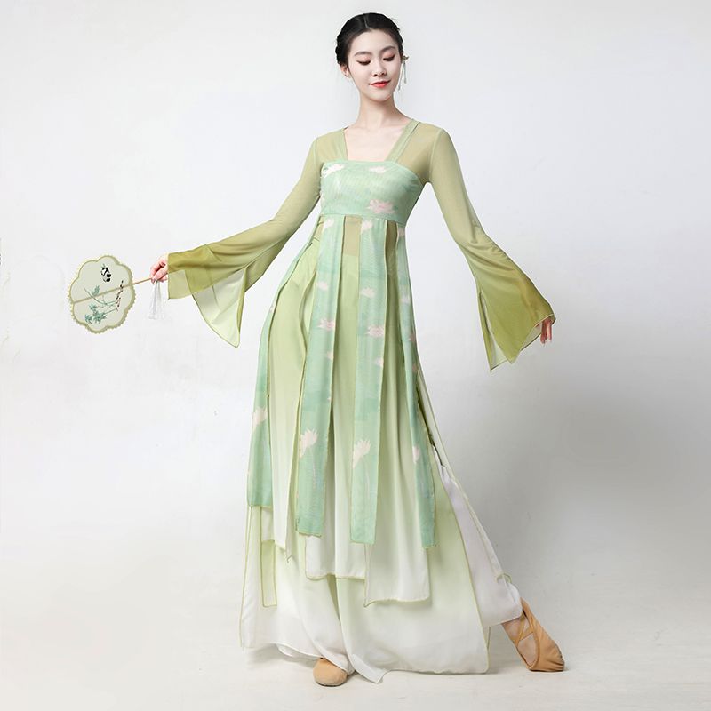 新中式古典舞蹈服女飘逸