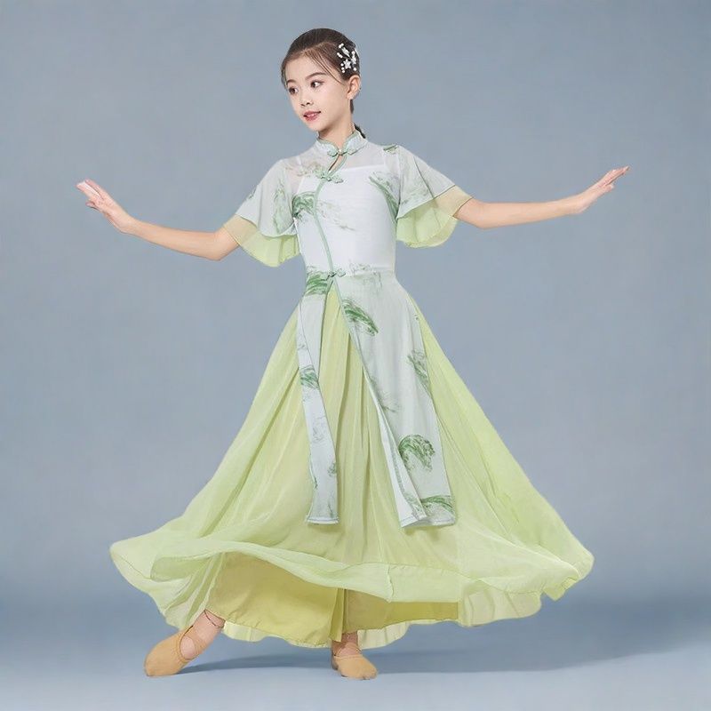新款古典舞蹈服女童青春