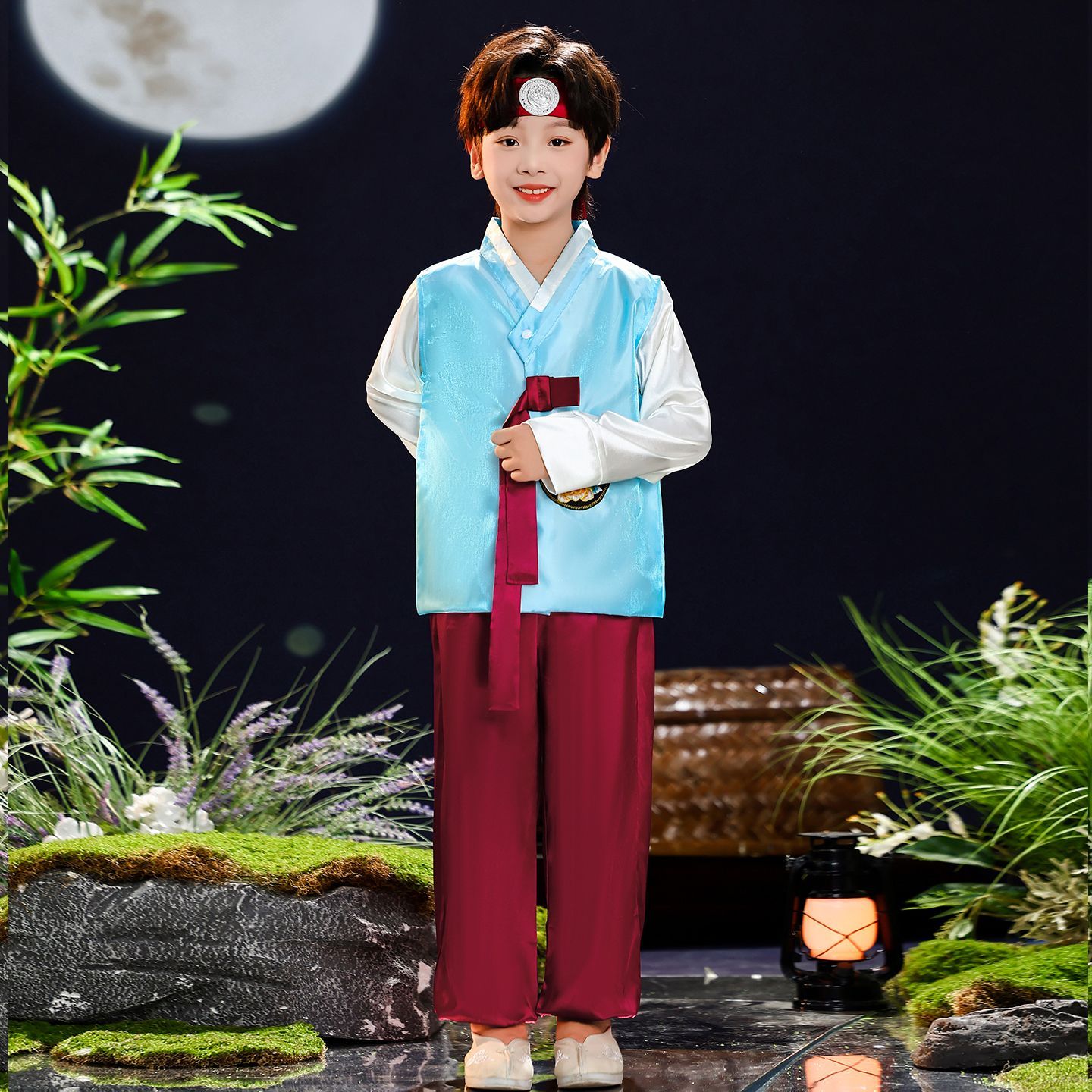 儿童韩服韩国幼儿宝宝朝