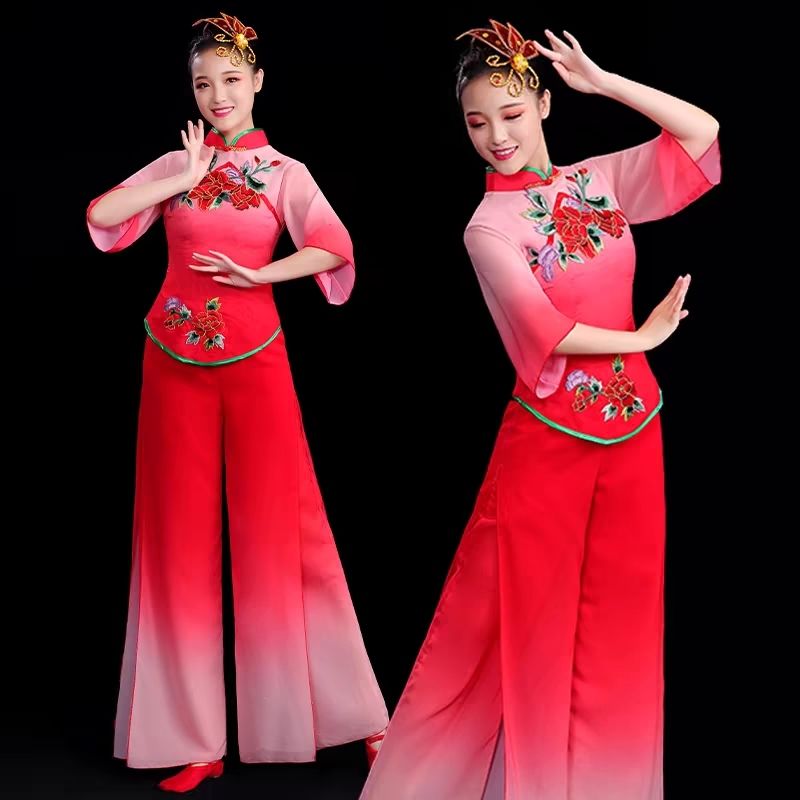 秧歌服演出服女新款民族