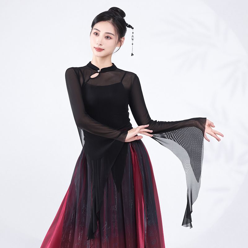 古典舞服女纱衣套装新款