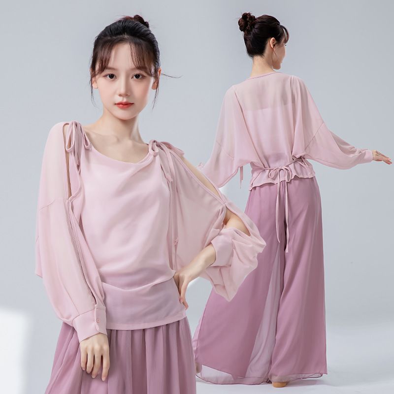 古典舞宽松飘逸舞蹈服侧