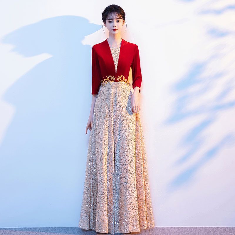 大合唱团演出服女成人长
