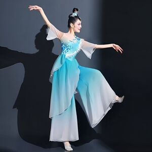 古典舞演出服女飘逸中国