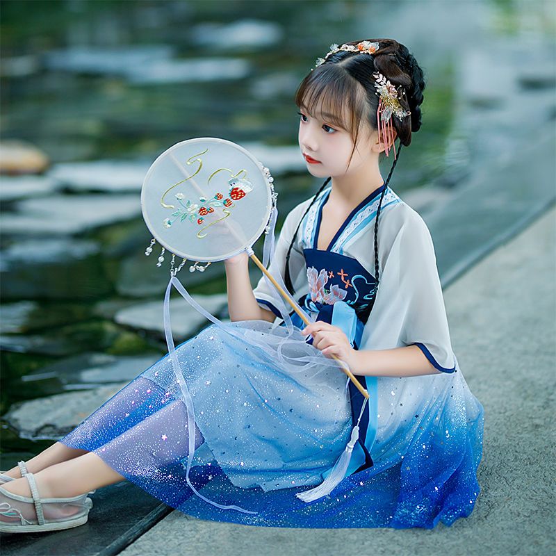 正版汉服女童古风超仙202