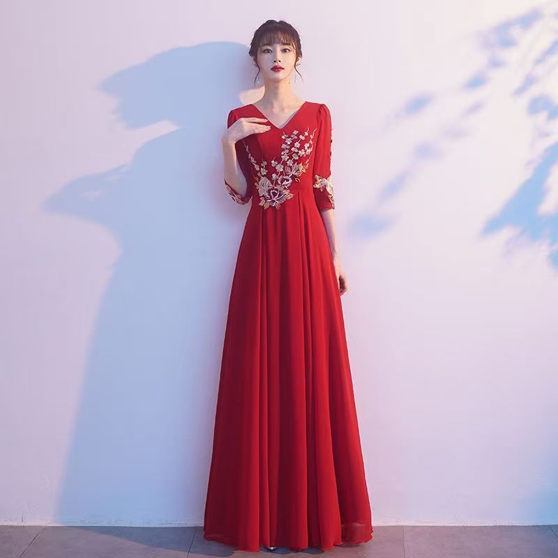 2025新款女长裙大合唱修